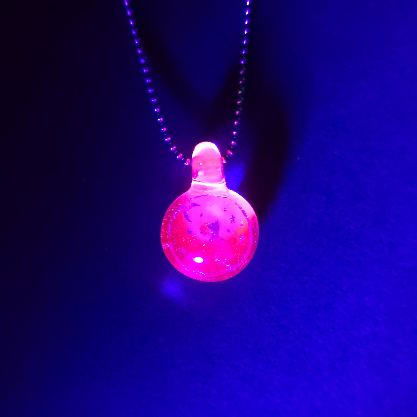 Mini Rainbow Dichro Moon & Stars Kitty: UV Lucy