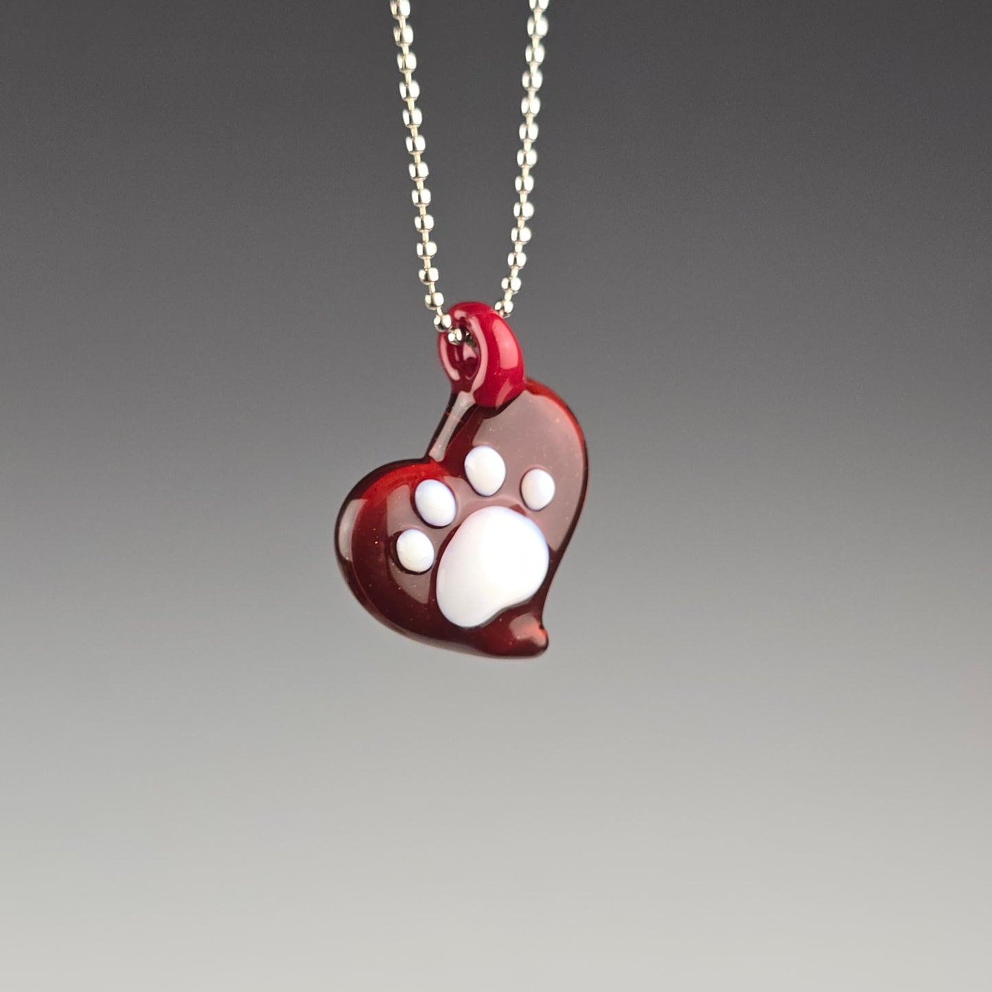 Ruby Slippers Heart w/Paw