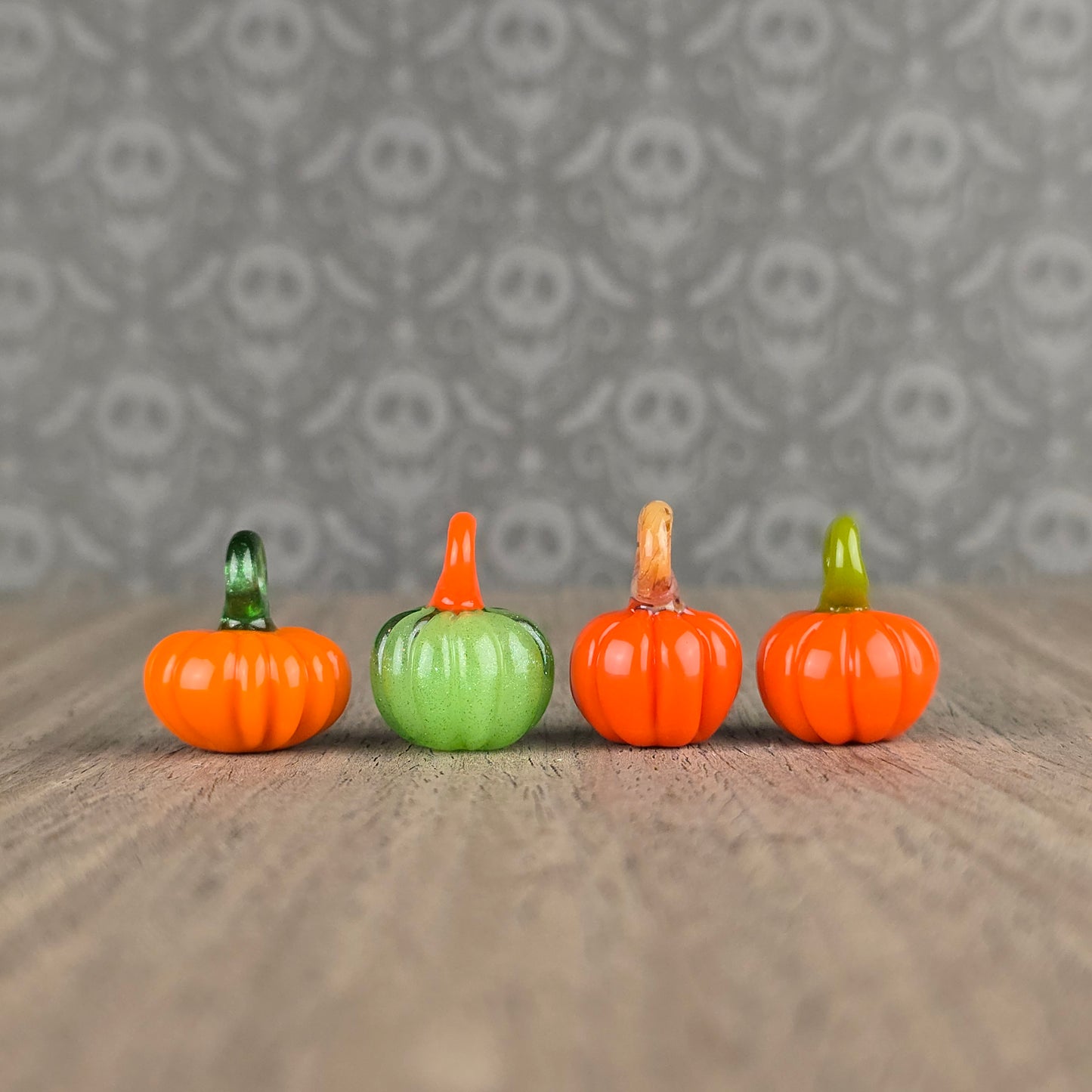 Pumpkin Pendants: Halloween Colors