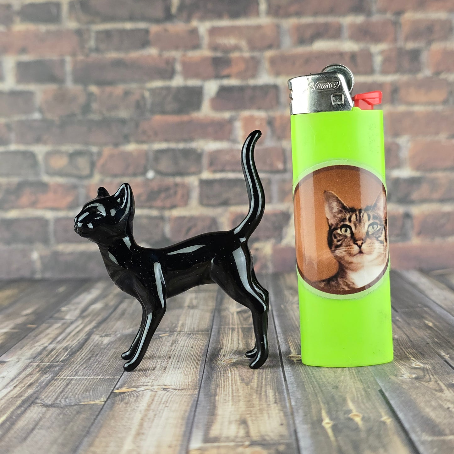 Curious Kitty Sculpture