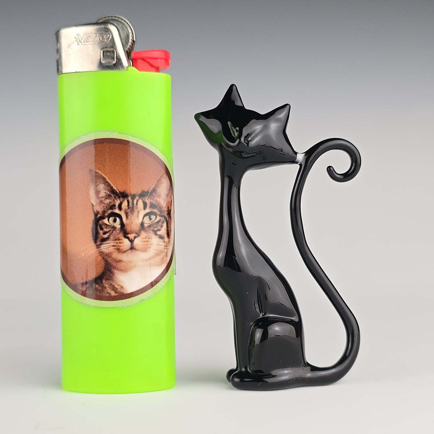 Mini Atomic Cat Sculpture