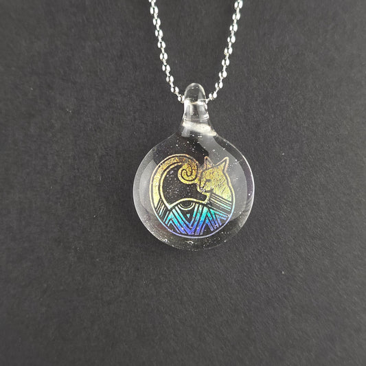 Rainbow Dichro Aztec Kitty: UV Lucy