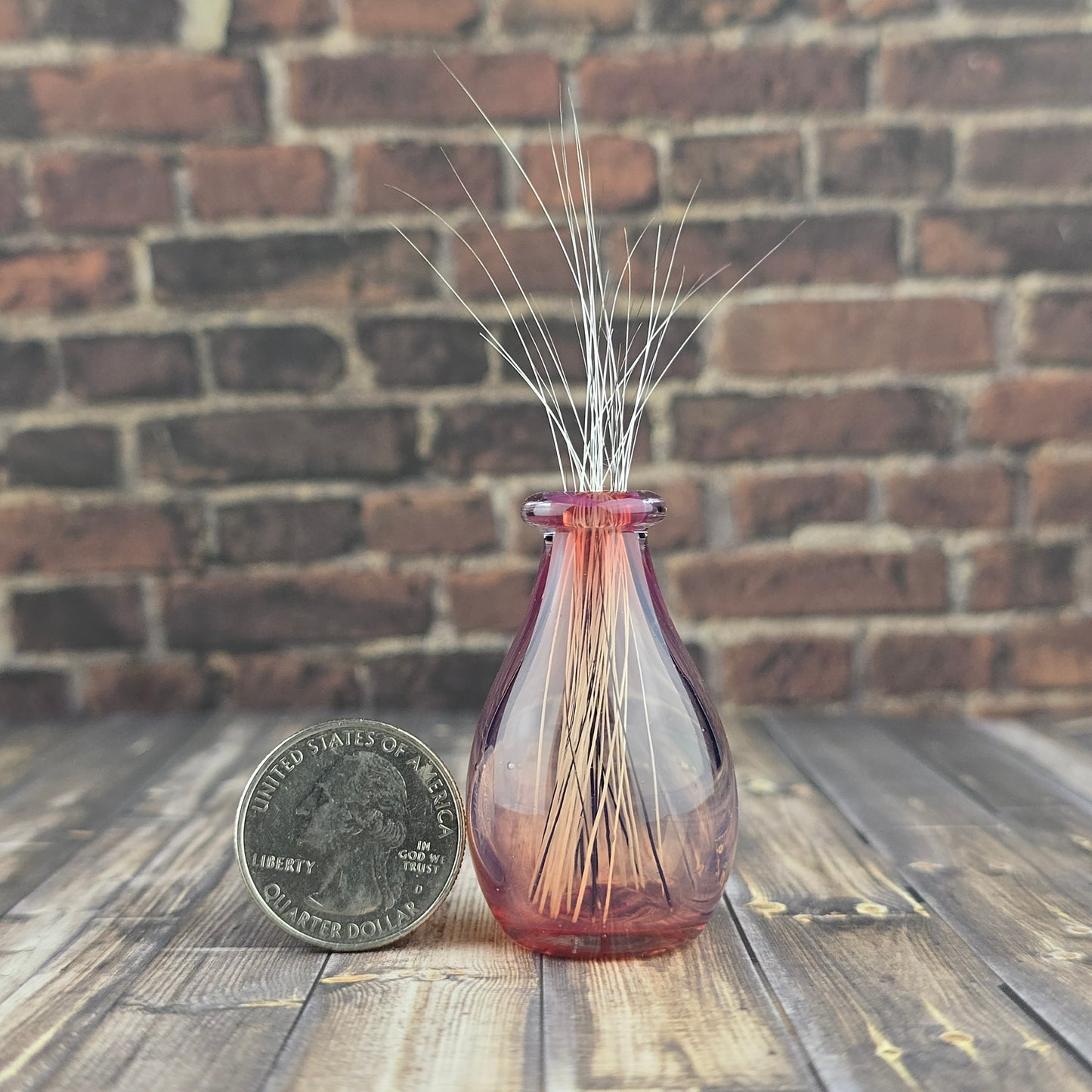 Tall Vintage Rose Whisker Vase #2