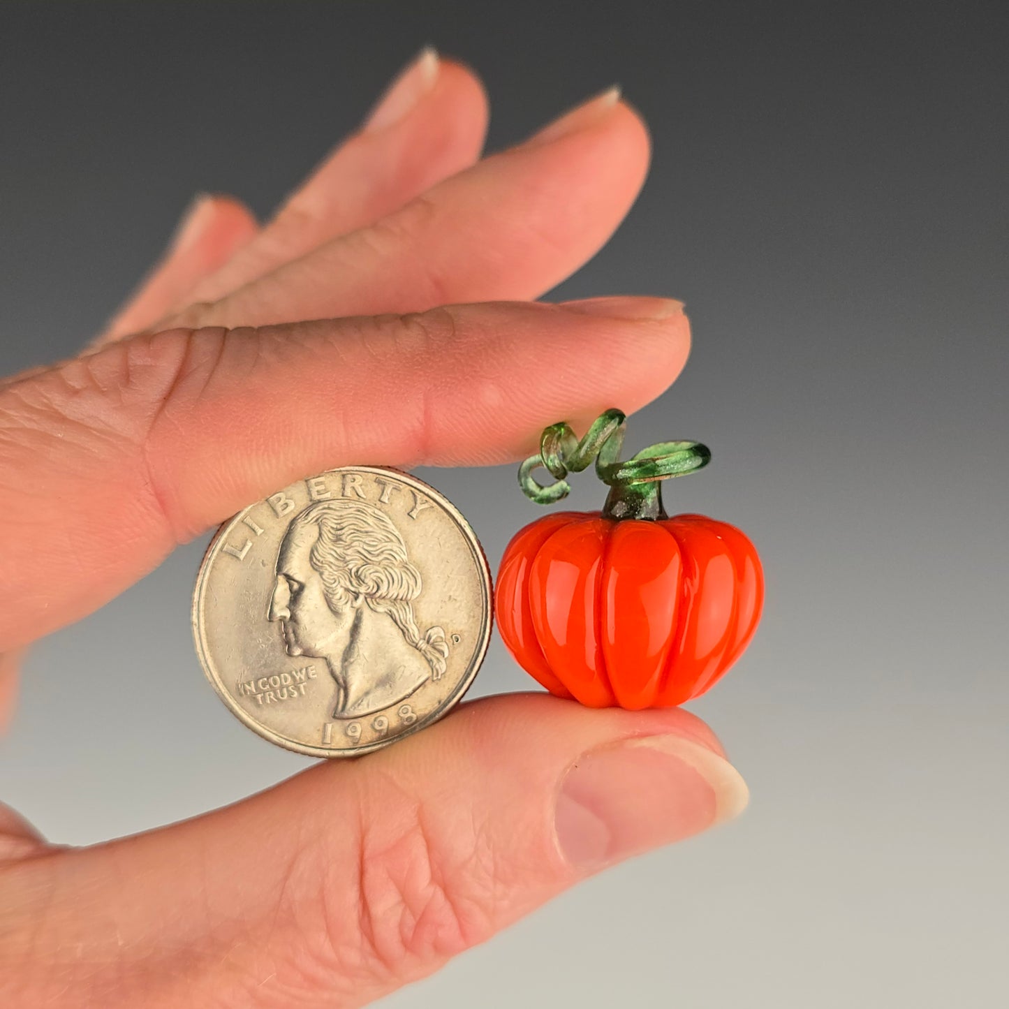 Pumpkin: Lava with Green Stardust Stem