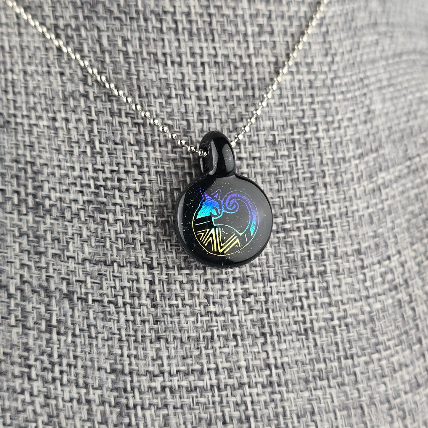 Mini Rainbow Aztec Dichro: Galaxy #2