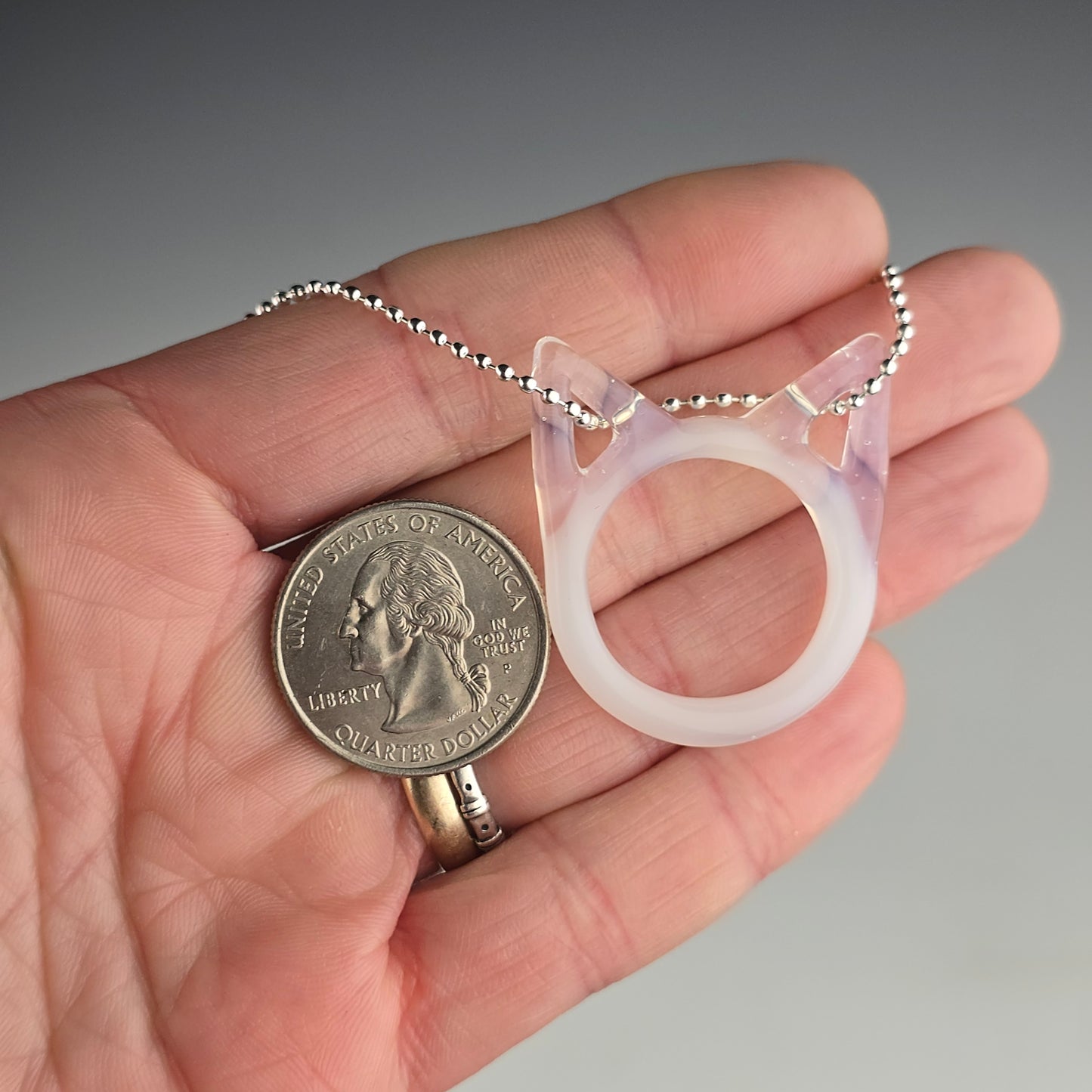 UV Glowstick Kitty Face