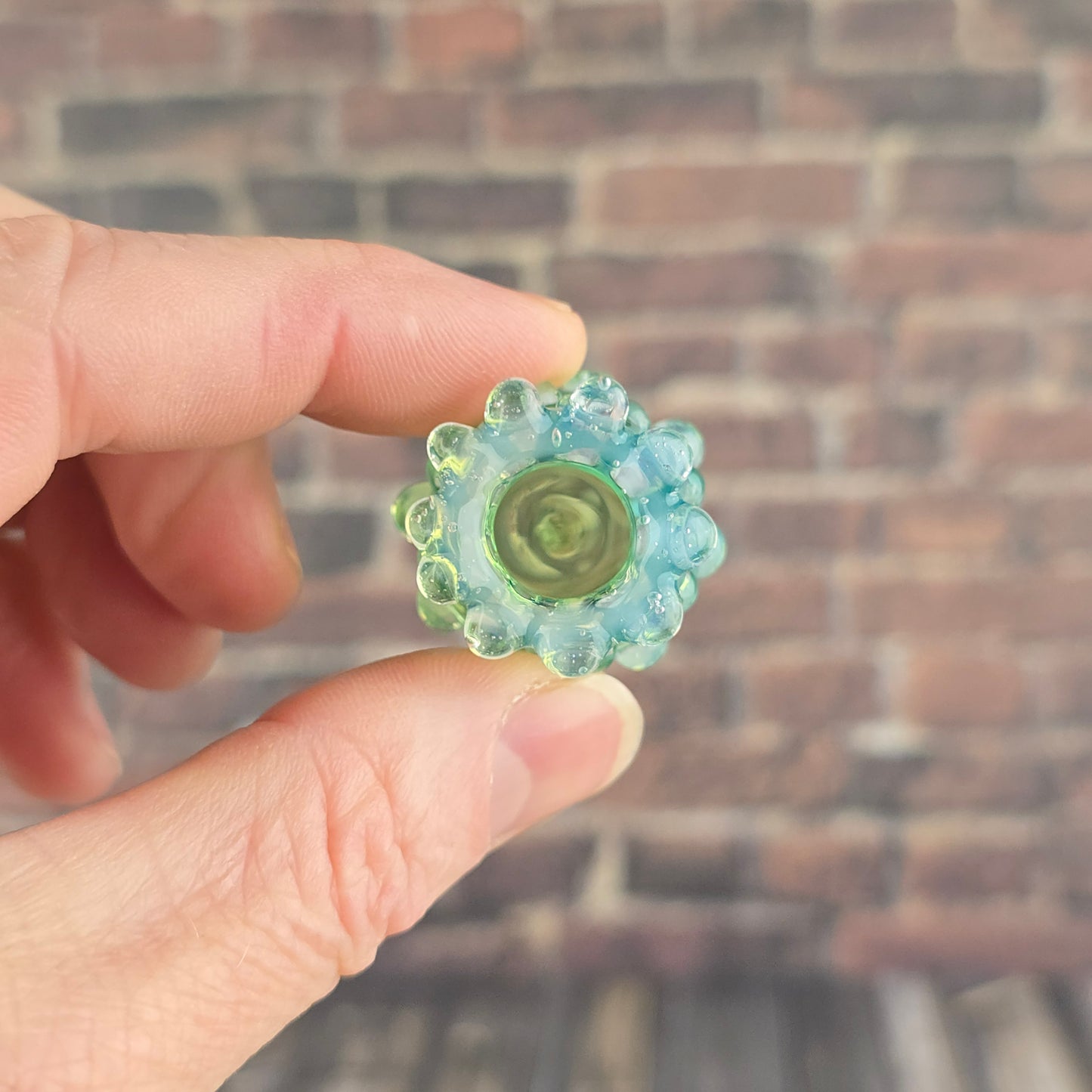 Vaseline Green & Pink UV Hobnail