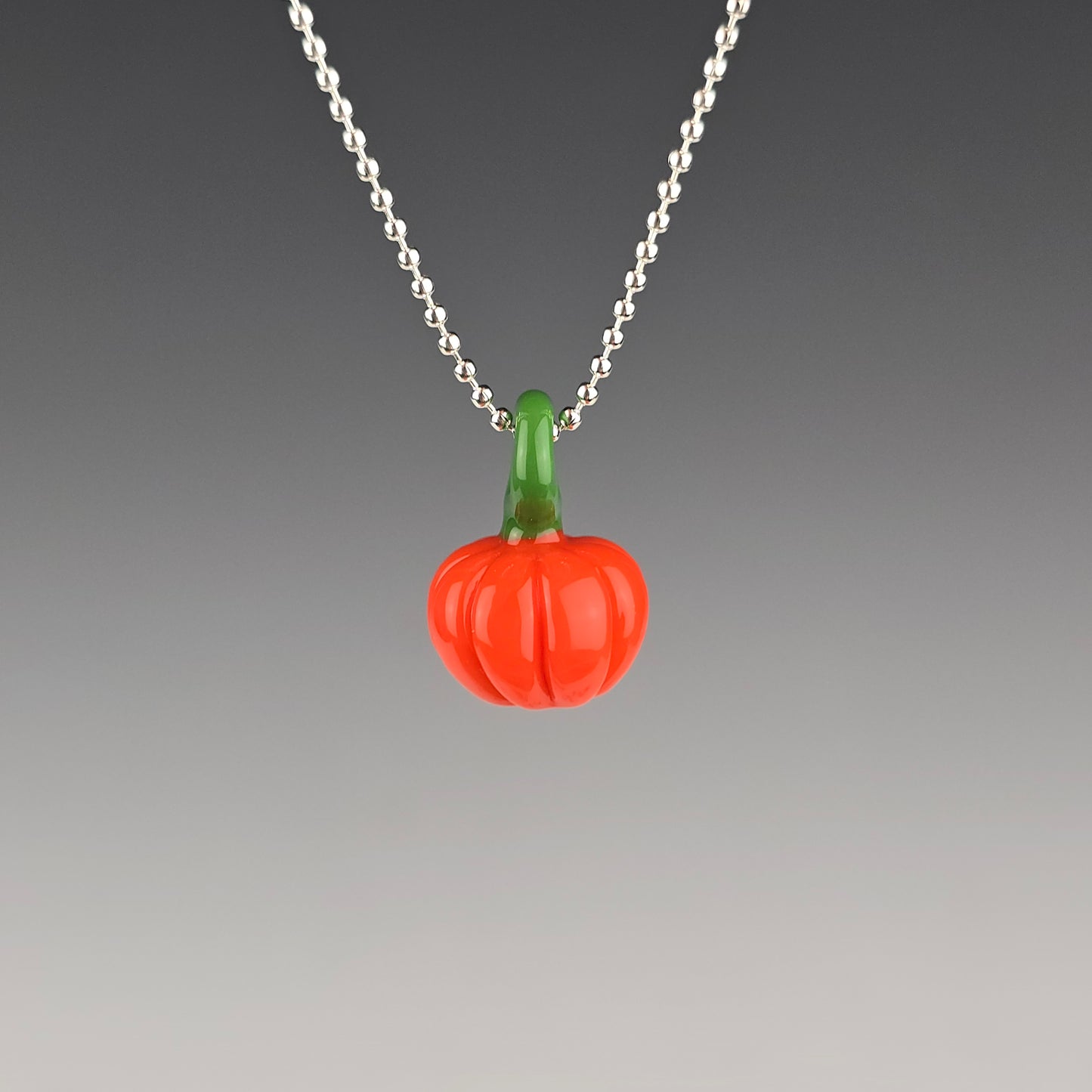 Pendant: Lava with Green Stem