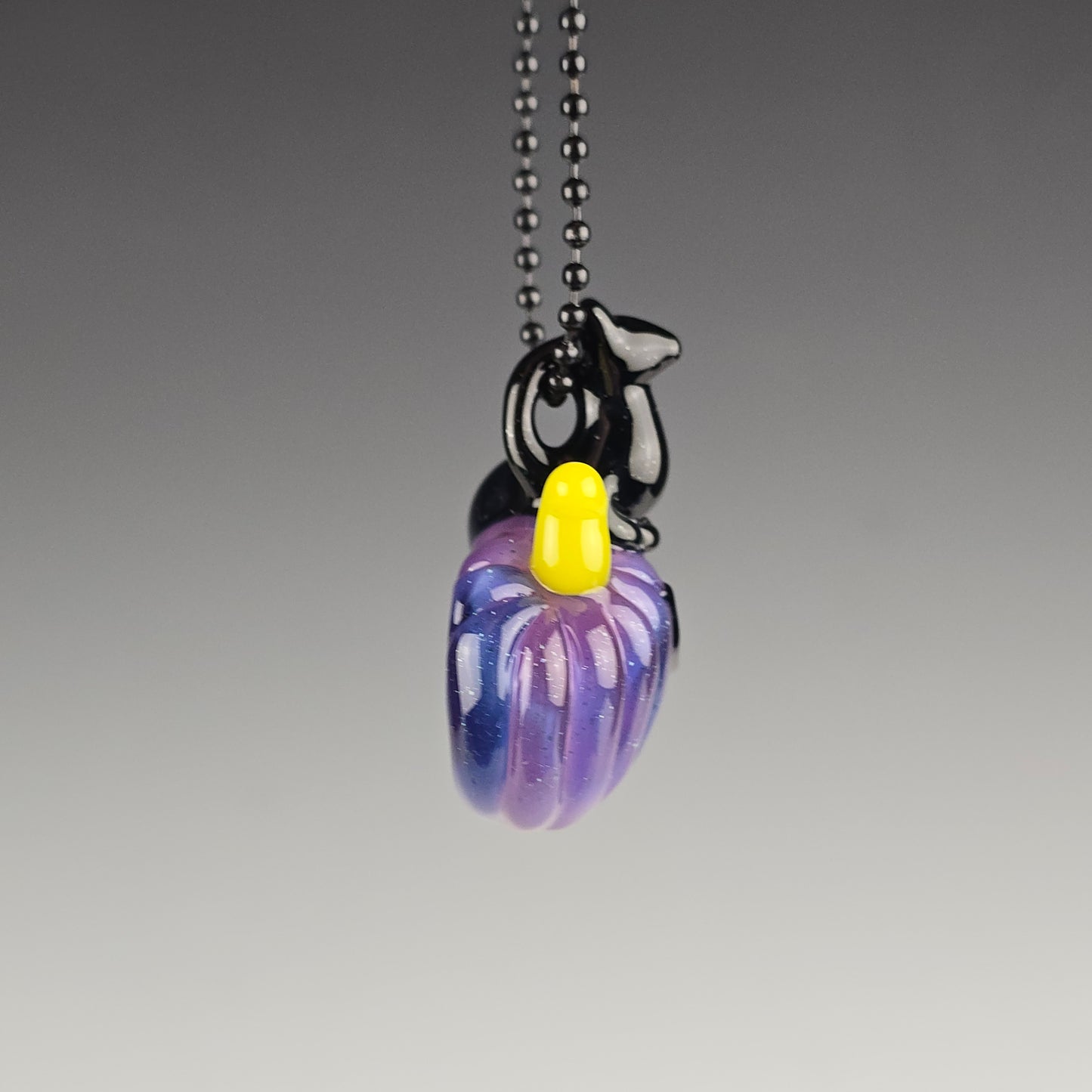 Galaxy & Royal Jelly Pumpkin Loaf Pendant