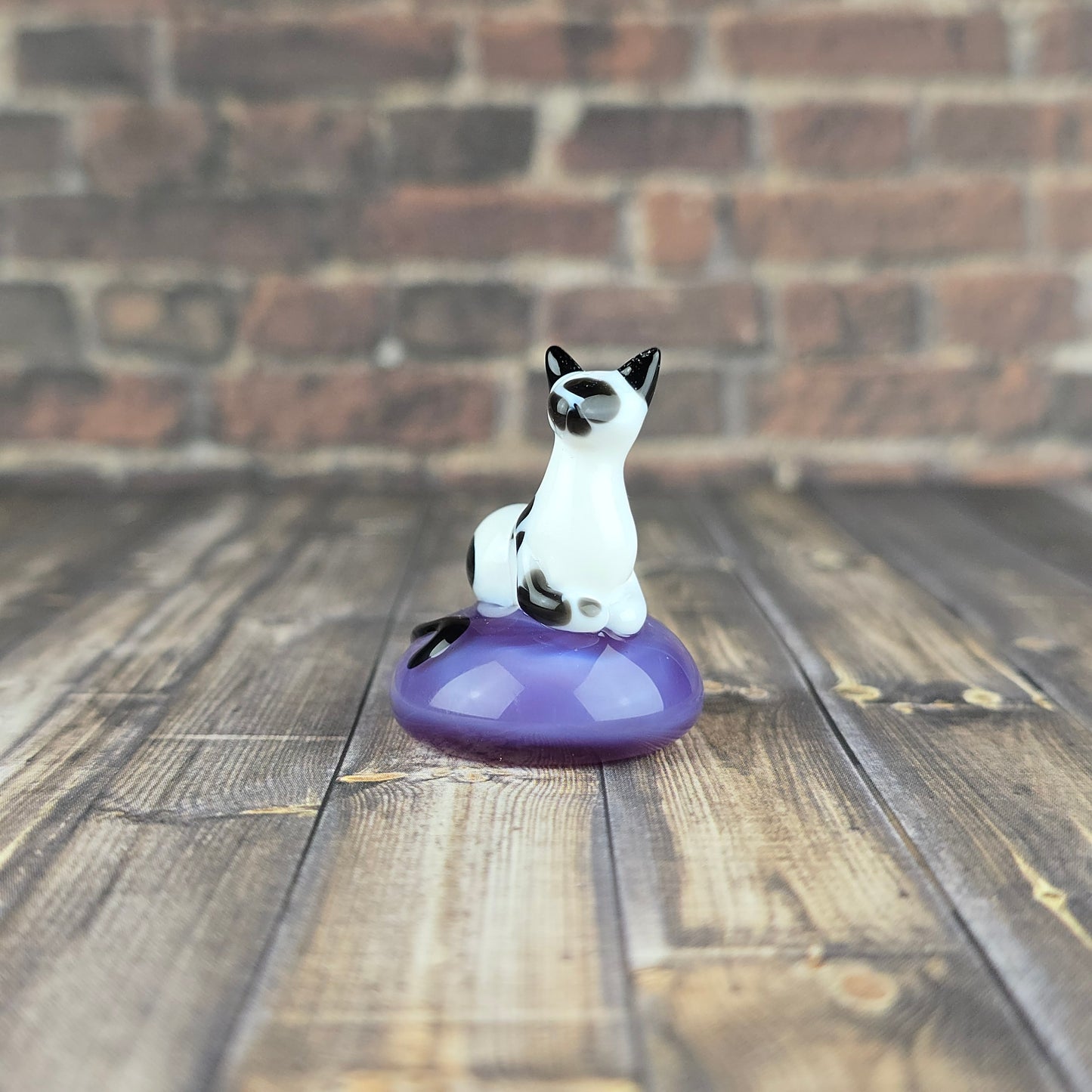 Cow Kitty Statuette