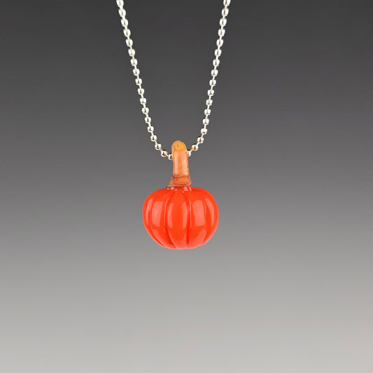 Pendant: Lava with Tan Stem