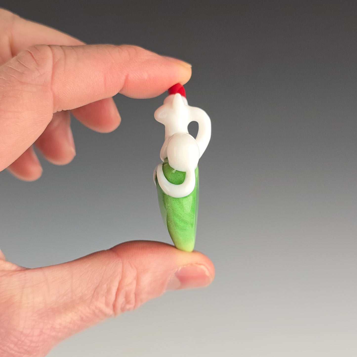 Sparkly Green Love Loaf