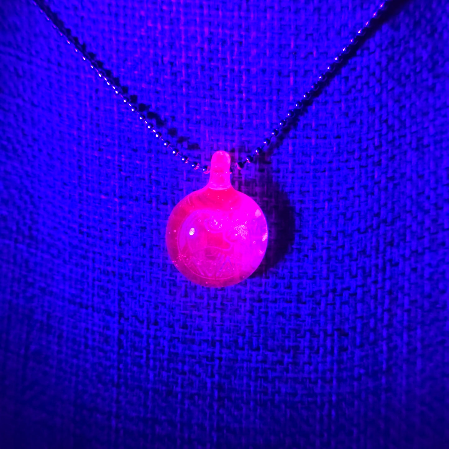 Mini Rainbow Dichro Aztec Kitty: UV Lucy