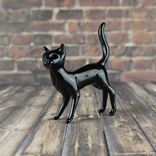 Curious Kitty Sculpture