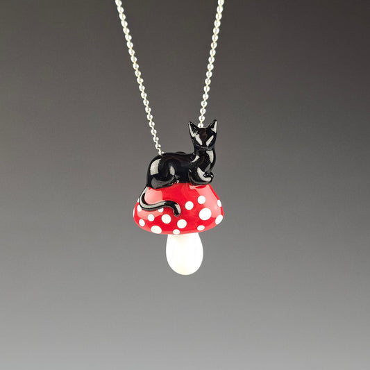 Mushroom with Galaxy Kitty Loaf