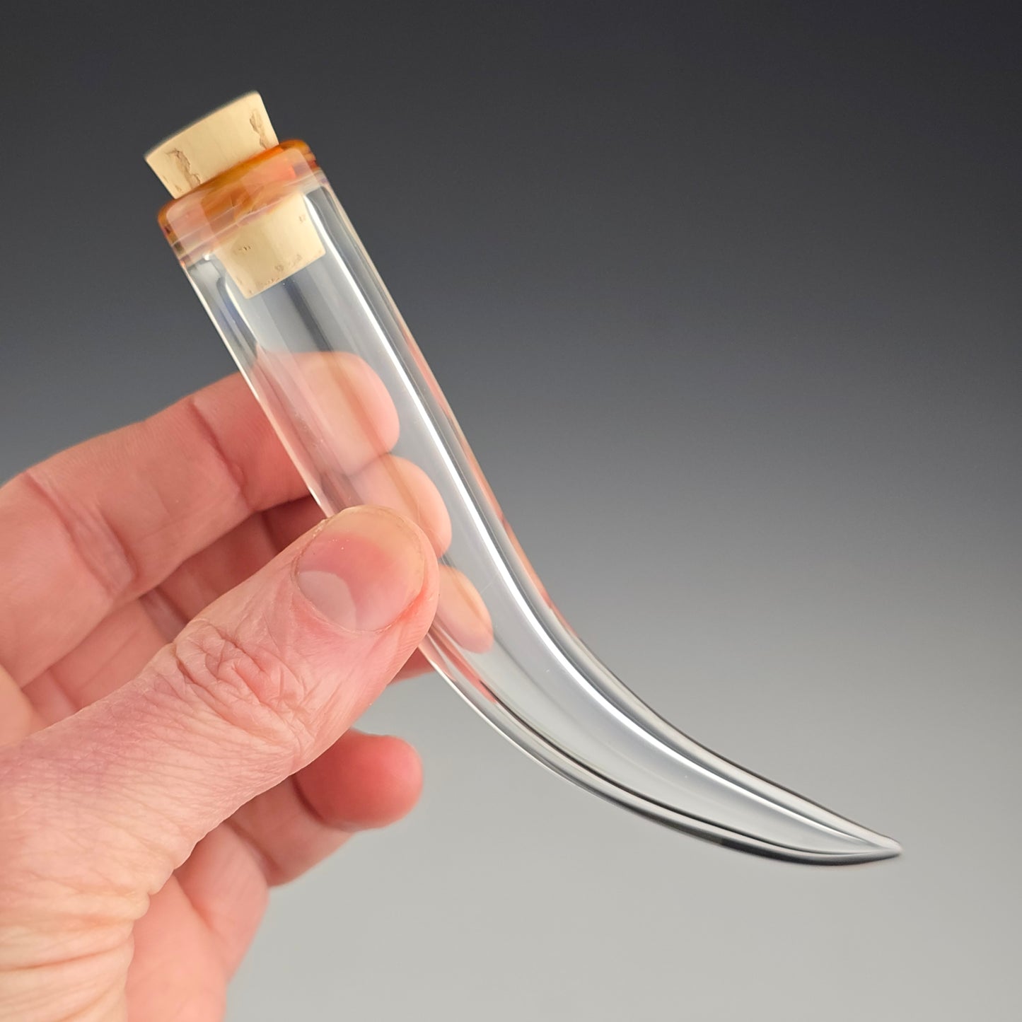 Amber Purple Whisker Keeper 3.75"