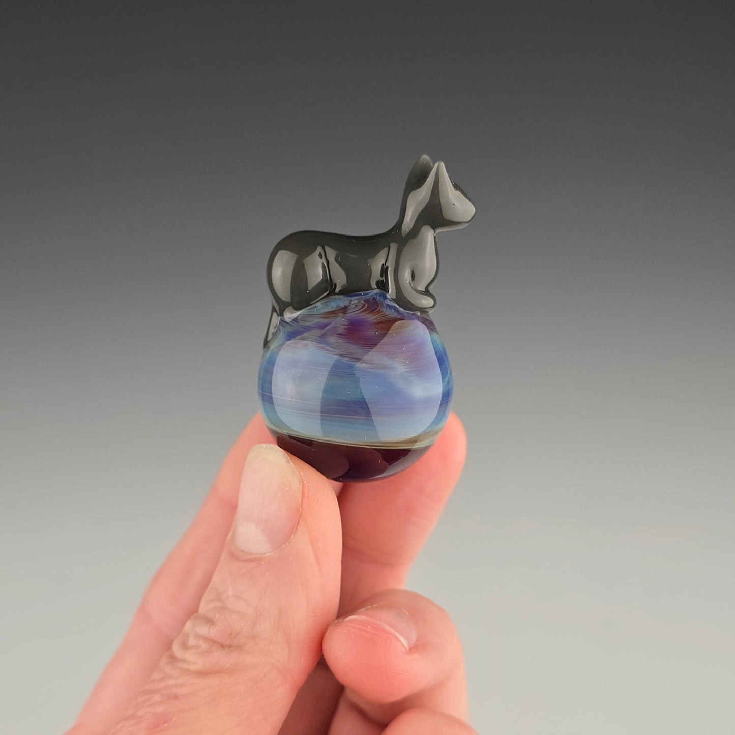 Russian Blue Swirl 26.5mm