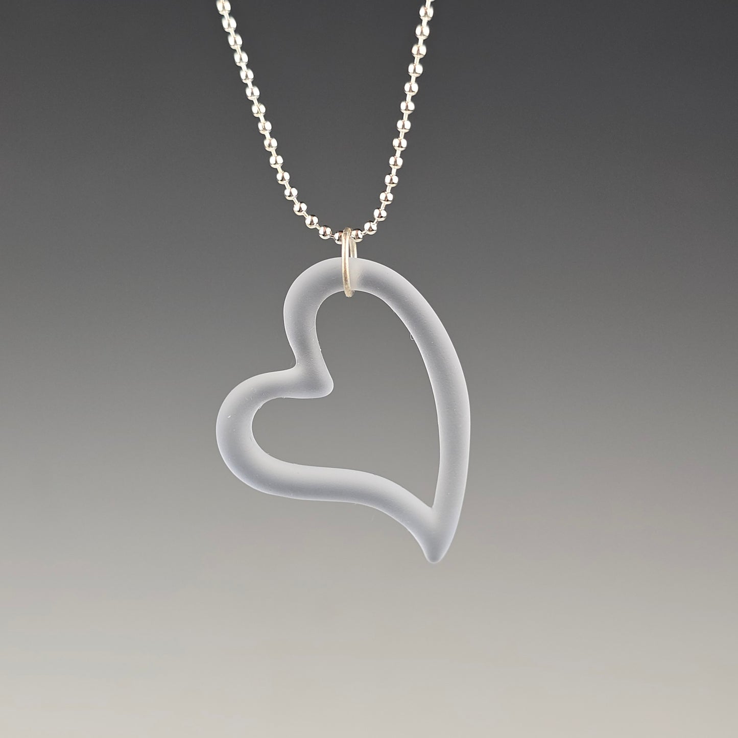 Frosted UV Blue Dreamingo Heart