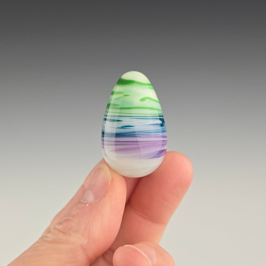 Slag Egg: Green, Blue & Purple