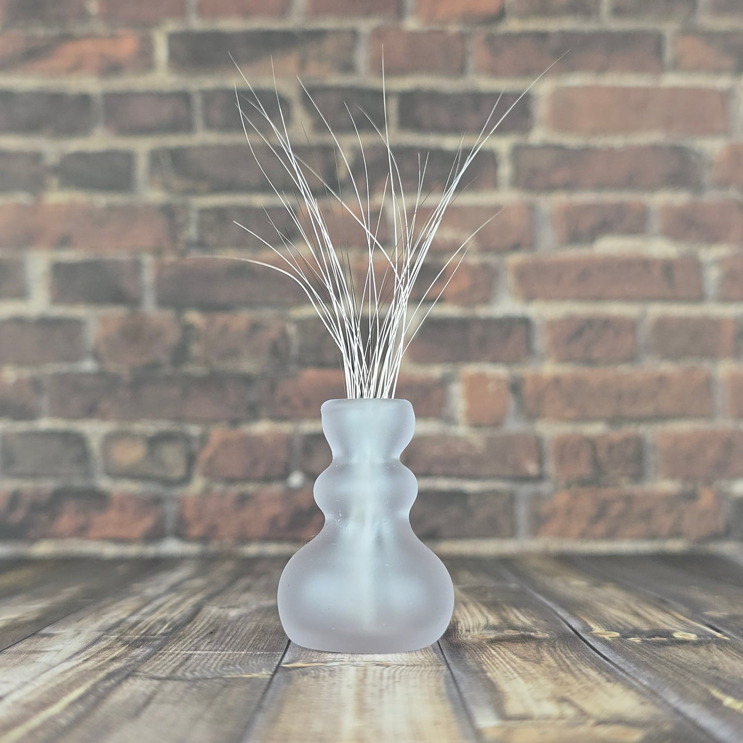 Pale Purple Whisker Vase: Frosted #2