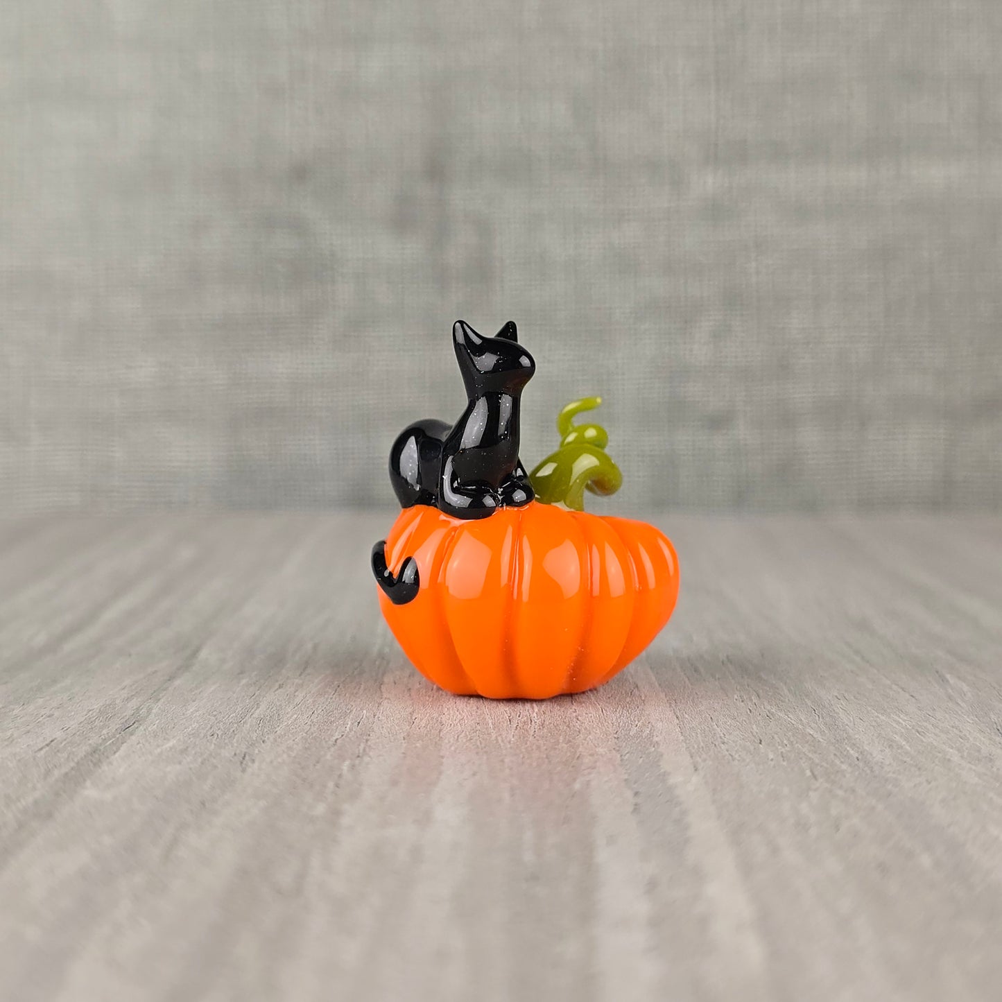 Galaxy & Lava Pumpkin Loaf Trinket