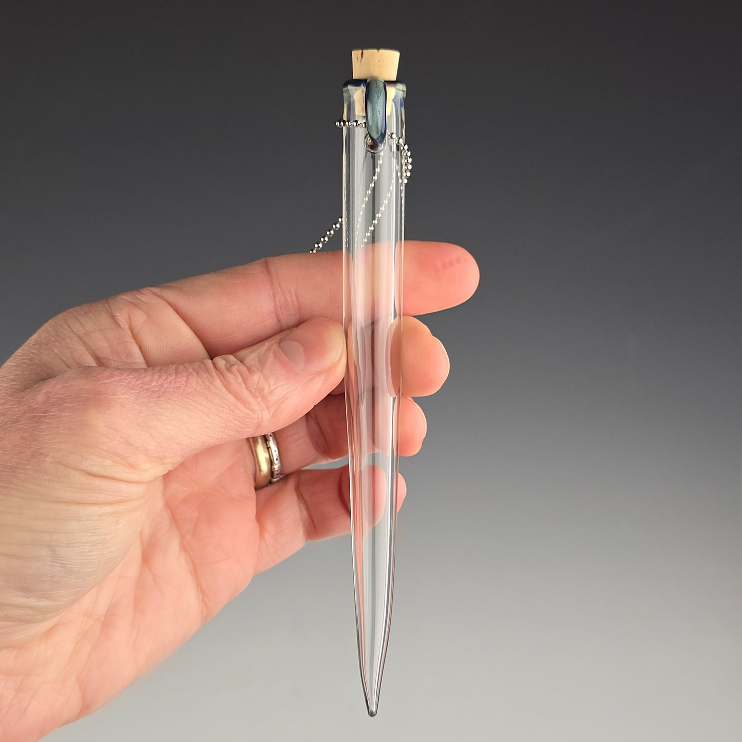 Hanging Whisker Keeper: Purple Sable 4.75"