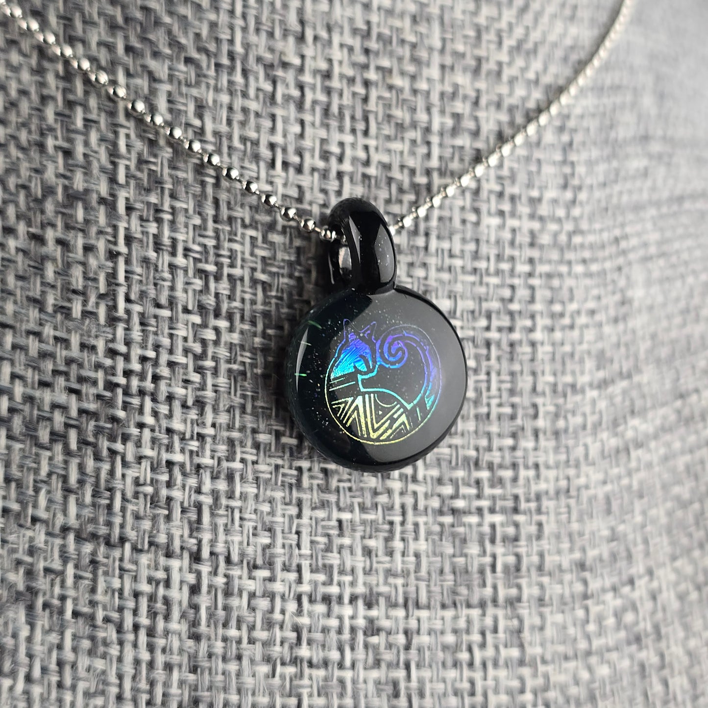 Mini Rainbow Aztec Dichro: Galaxy