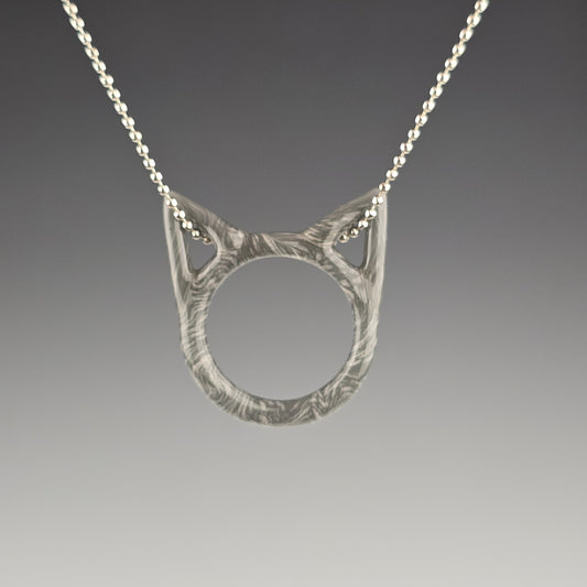 Gray Tabby Kitty Face