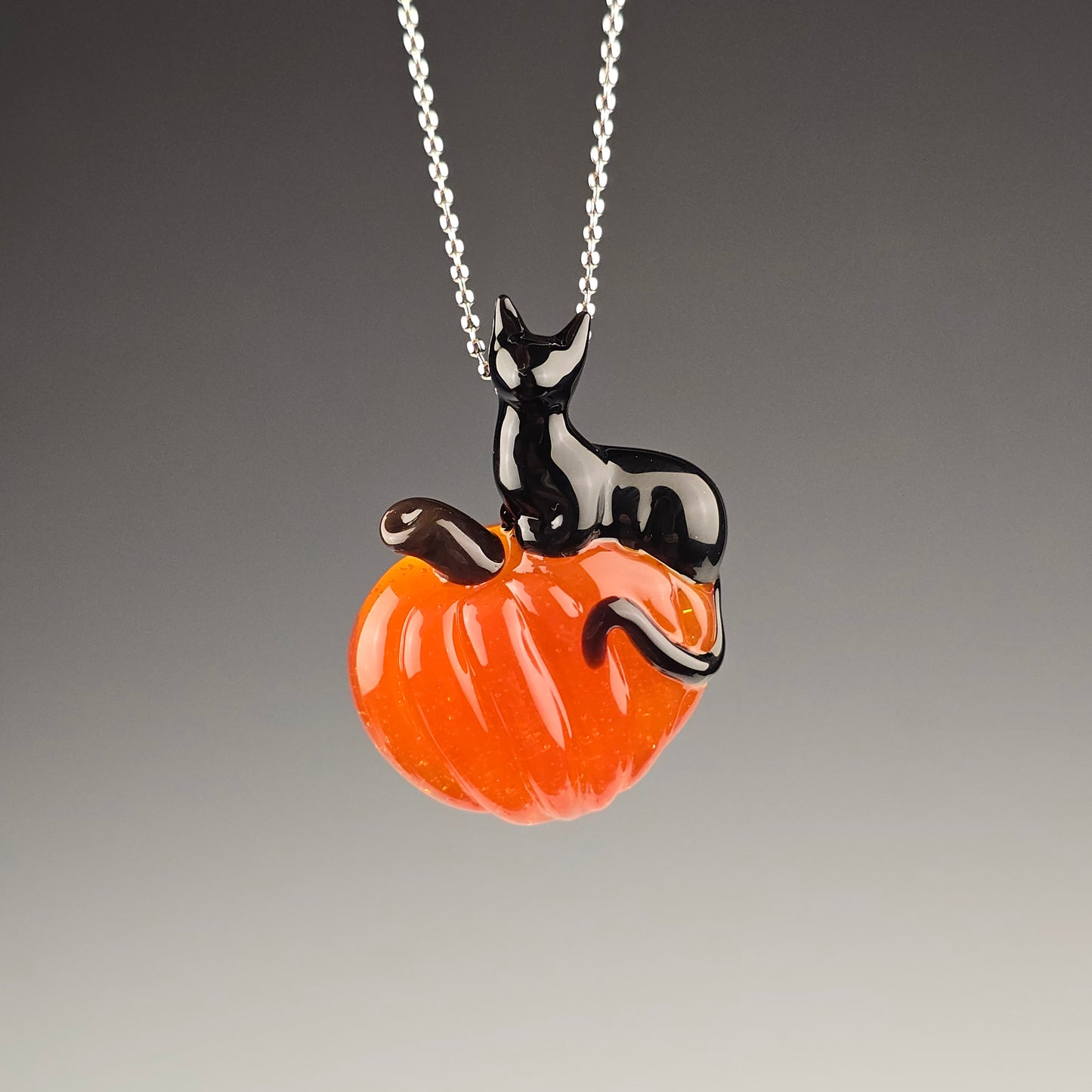 Galaxy & Tomacco Pumpkin Loaf Pendant
