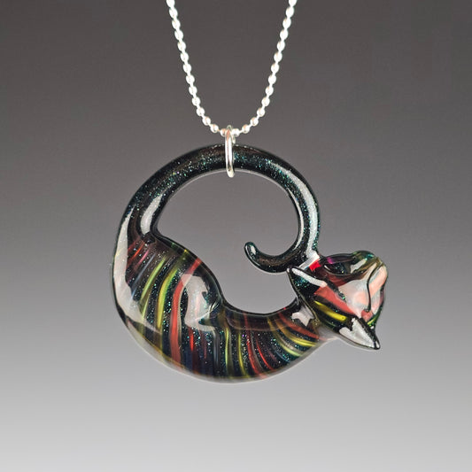 Metallic Retro Swirl: large