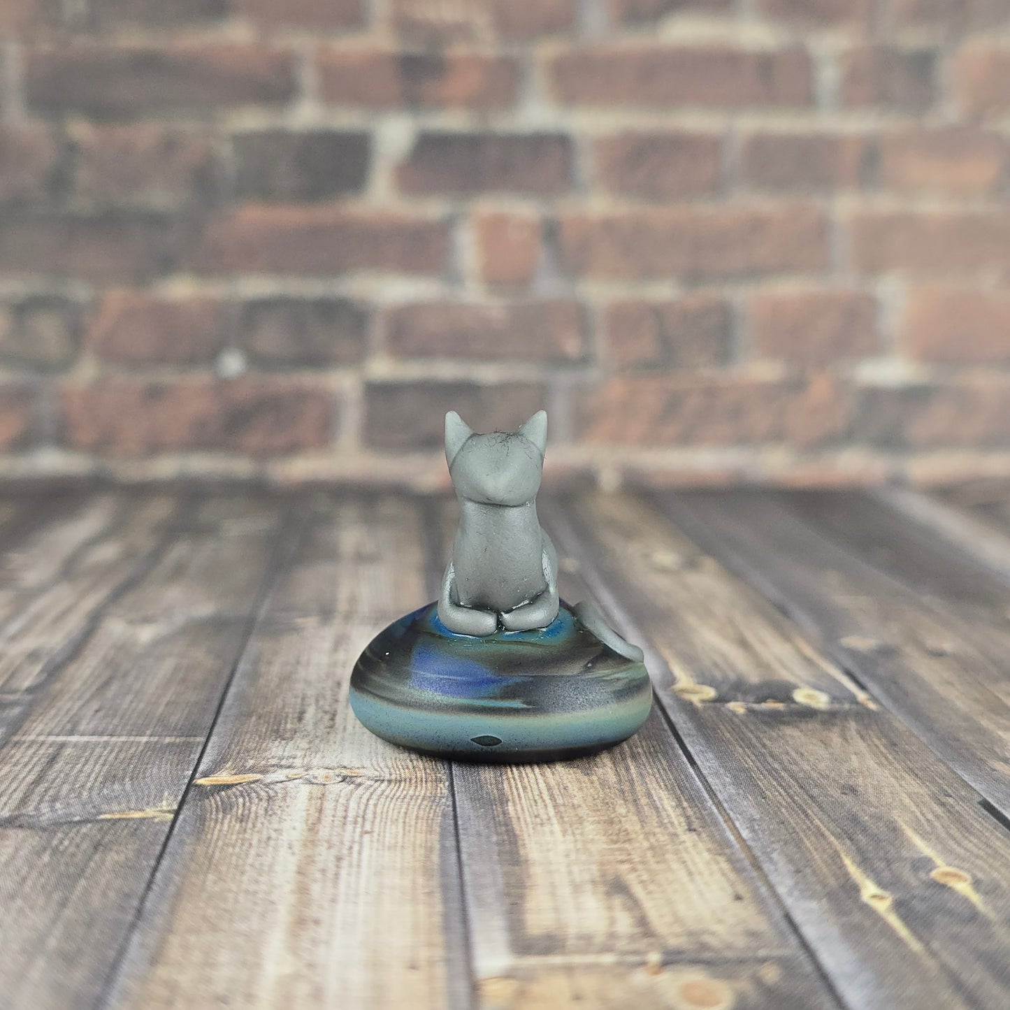 Russian Blue Statuette