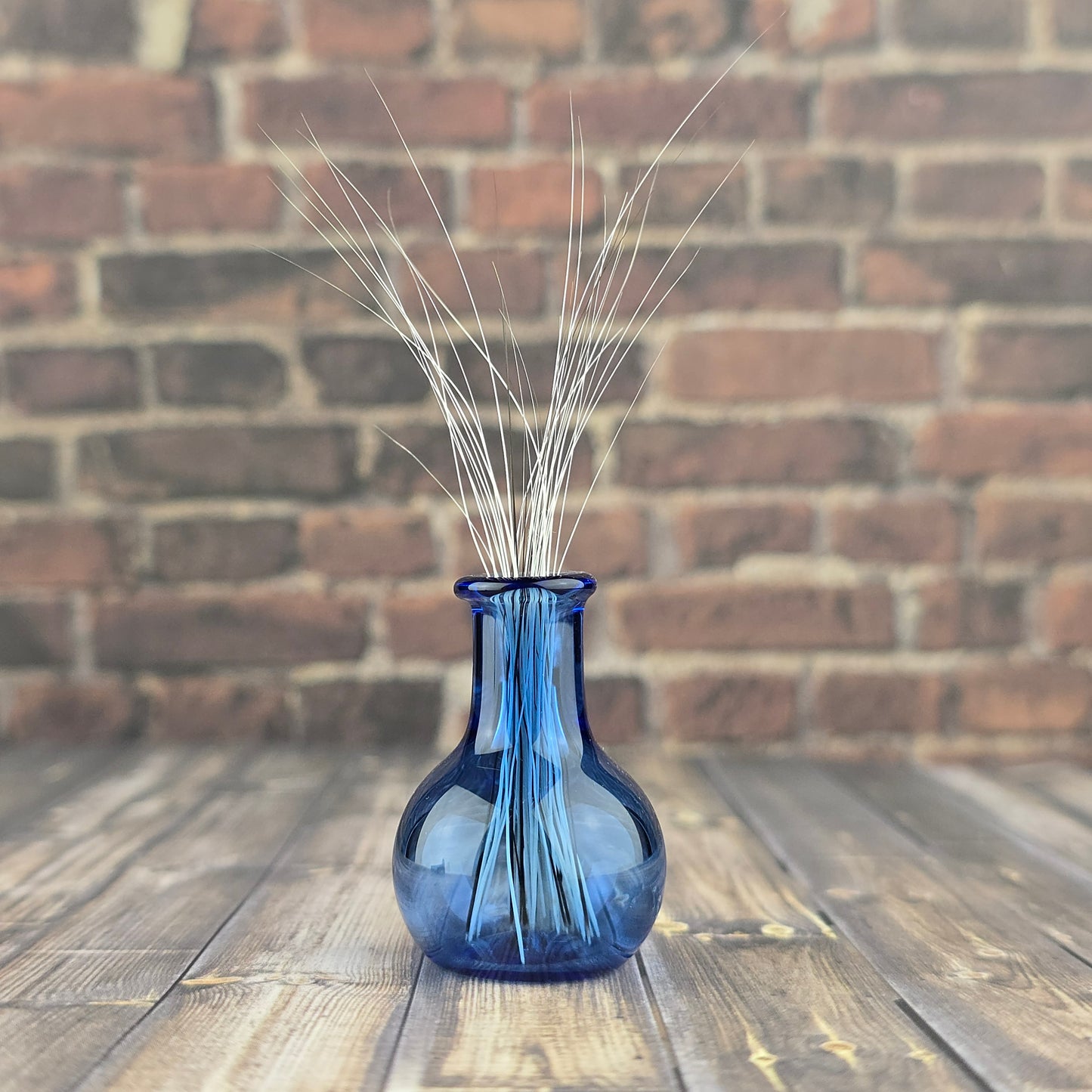 Cobalt Whisker Vase #2