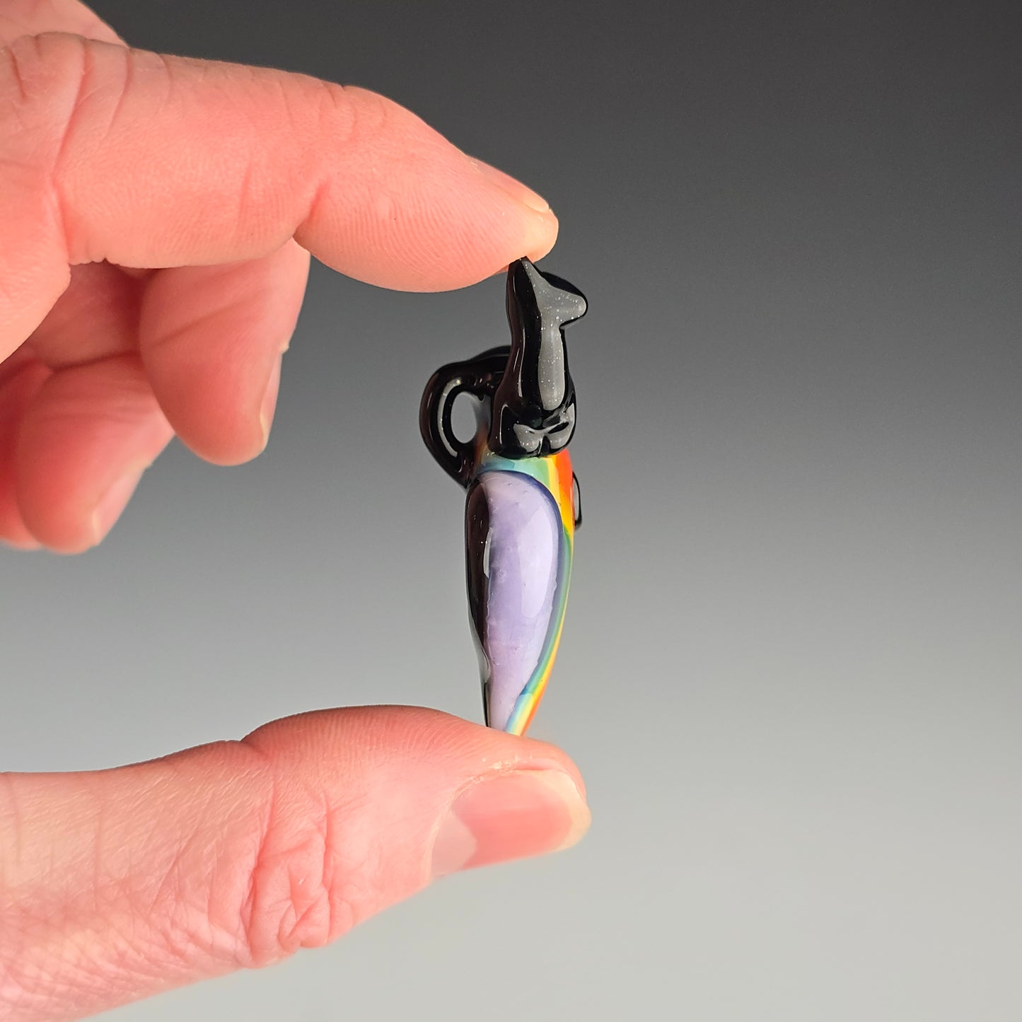 UV Rainbow Heart with Galaxy Loaf