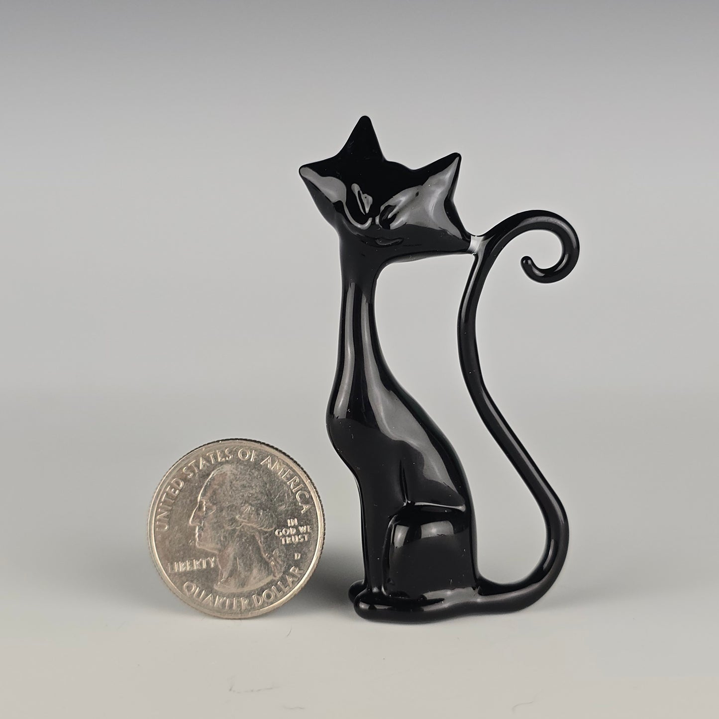 Mini Atomic Cat Sculpture