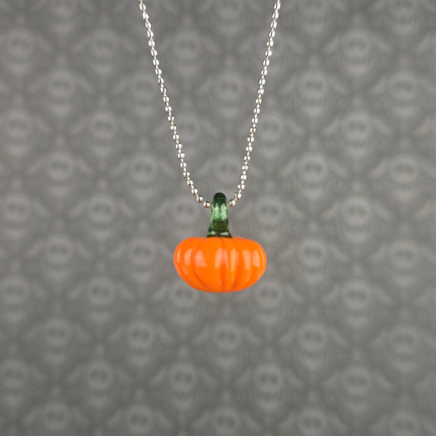 Pendant: Lava with Green Stem