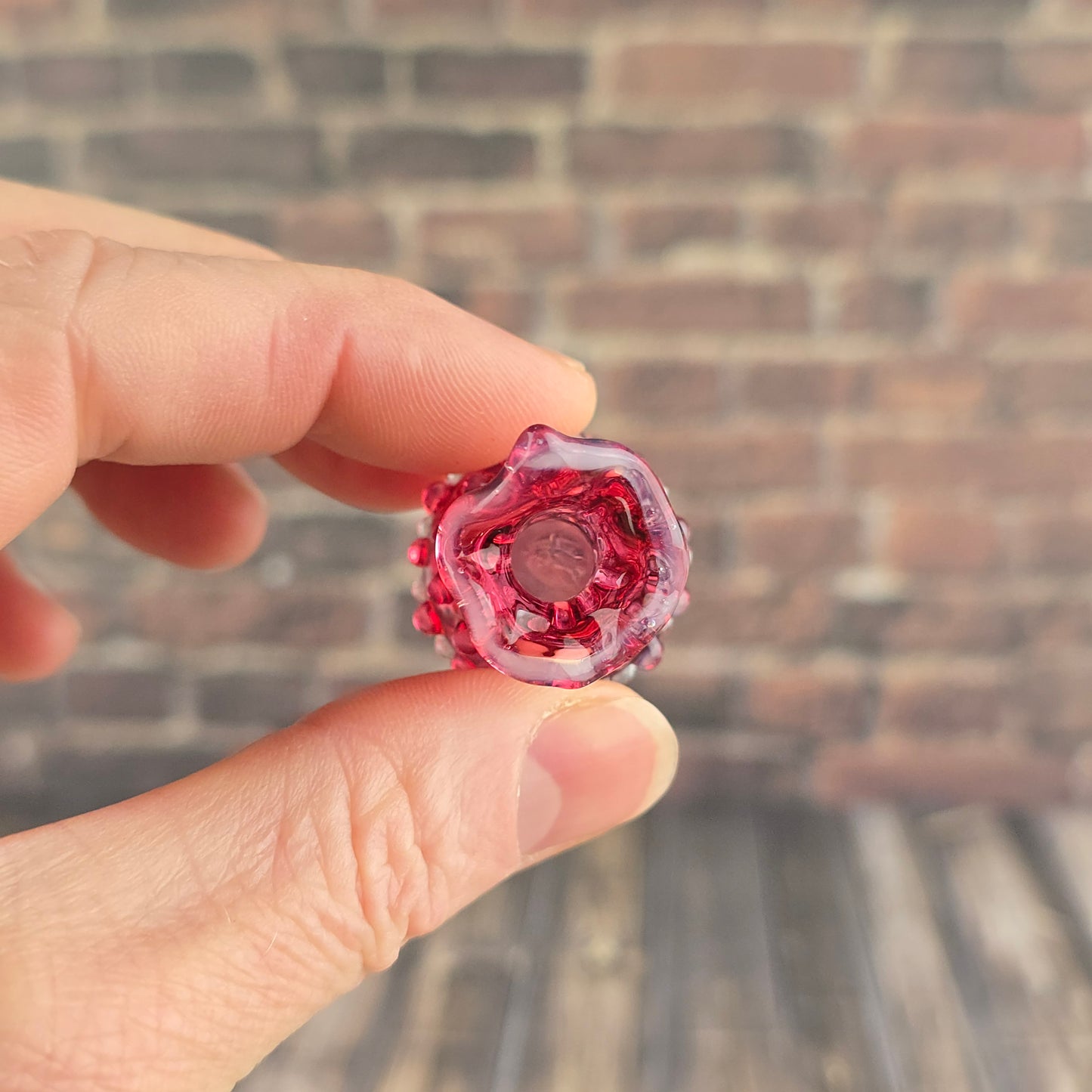 Pomegranate & Pink UV Hobnail