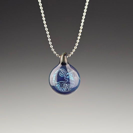 Blue Aztec Dichro: Purple Sable