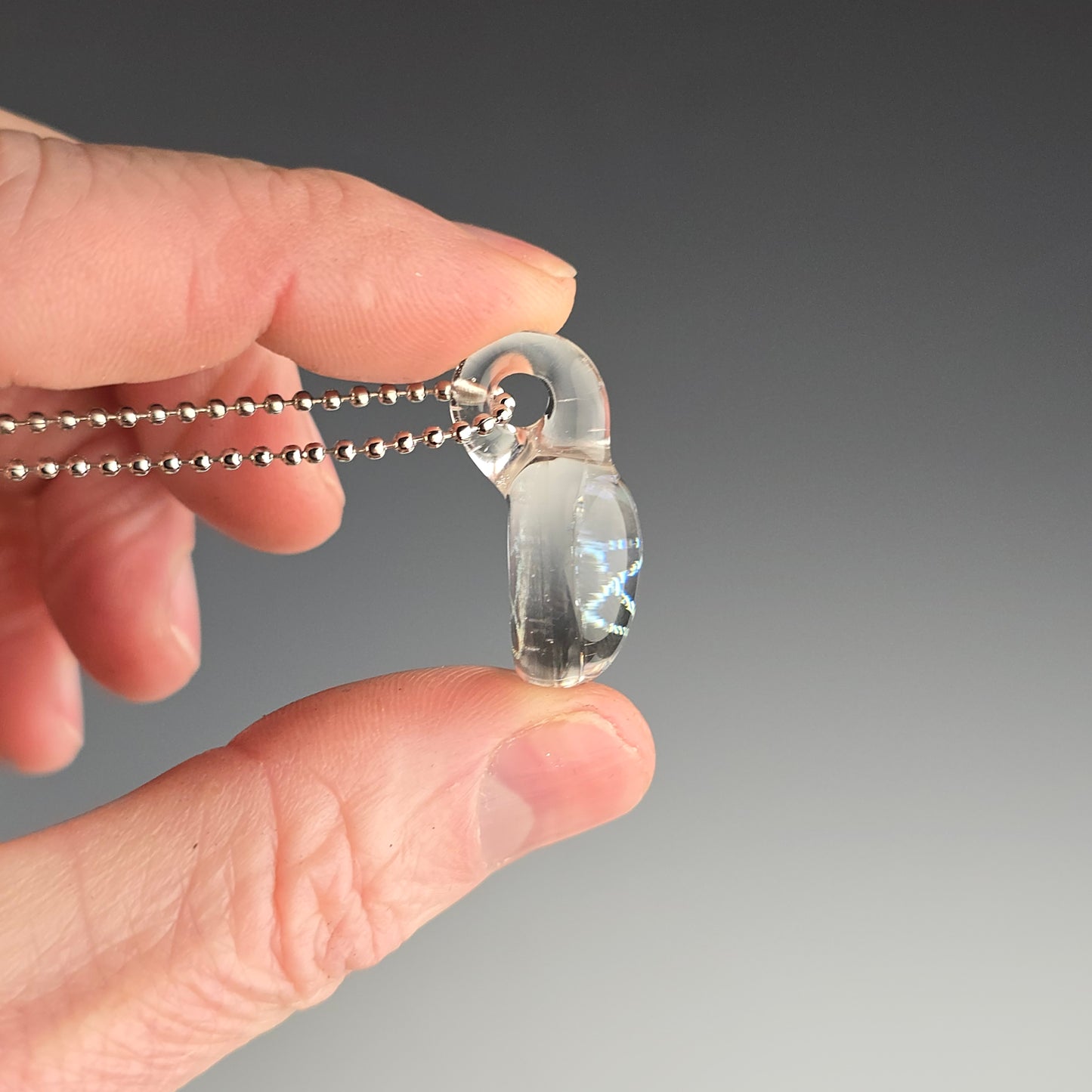 Mini Rainbow Dichro Kitty Face Pentacle: UV Lucy