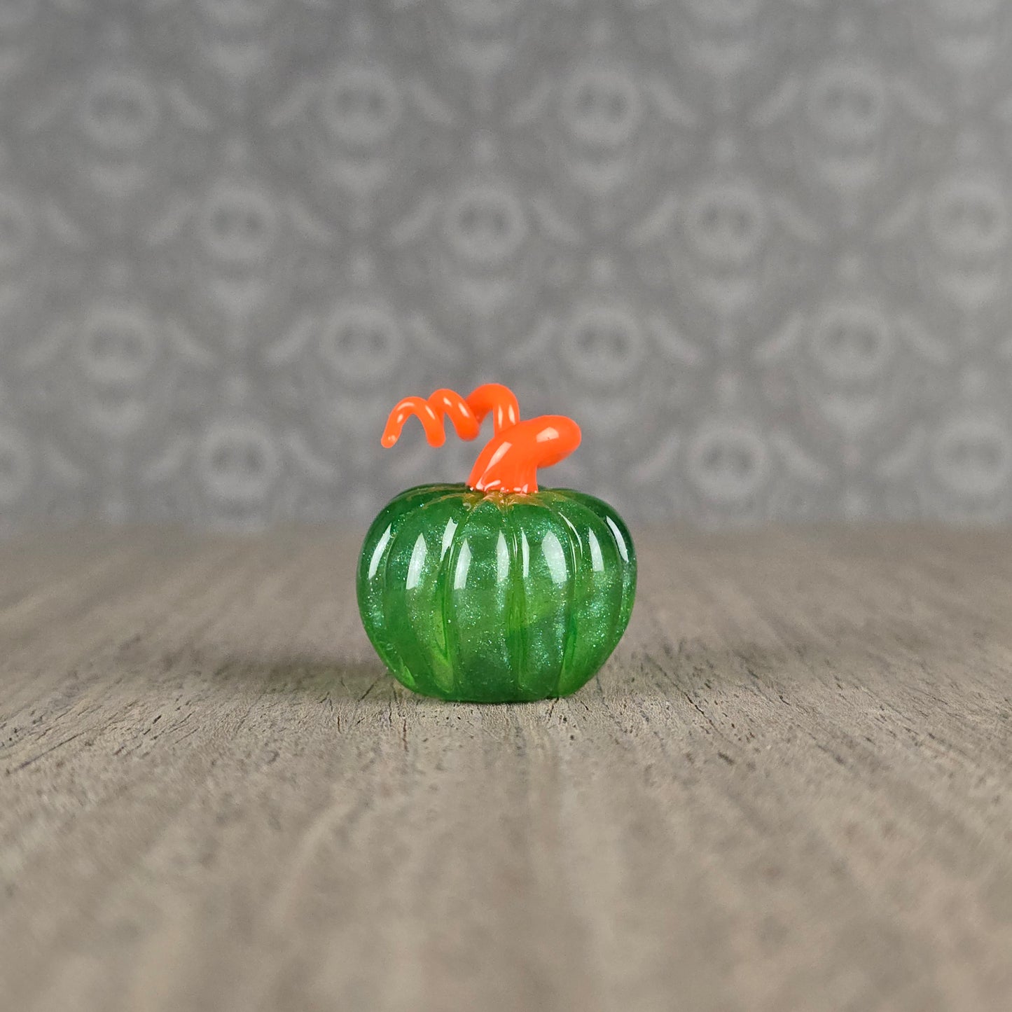 UV Green Stardust with Lava Stem
