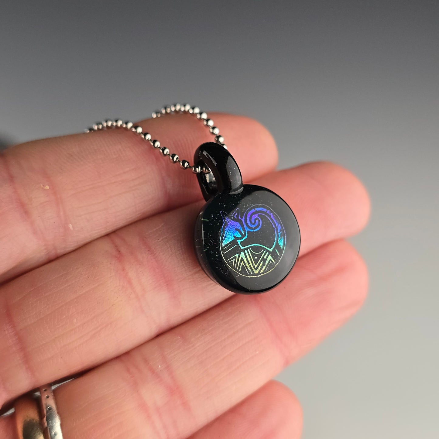 Mini Rainbow Aztec Dichro: Galaxy