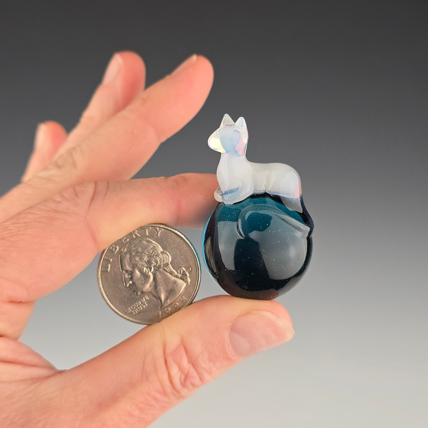 UV Glowstick Blue Stardust 25.8mm