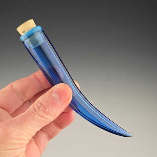 Siberia on Cobalt Whisker Keeper: 4"