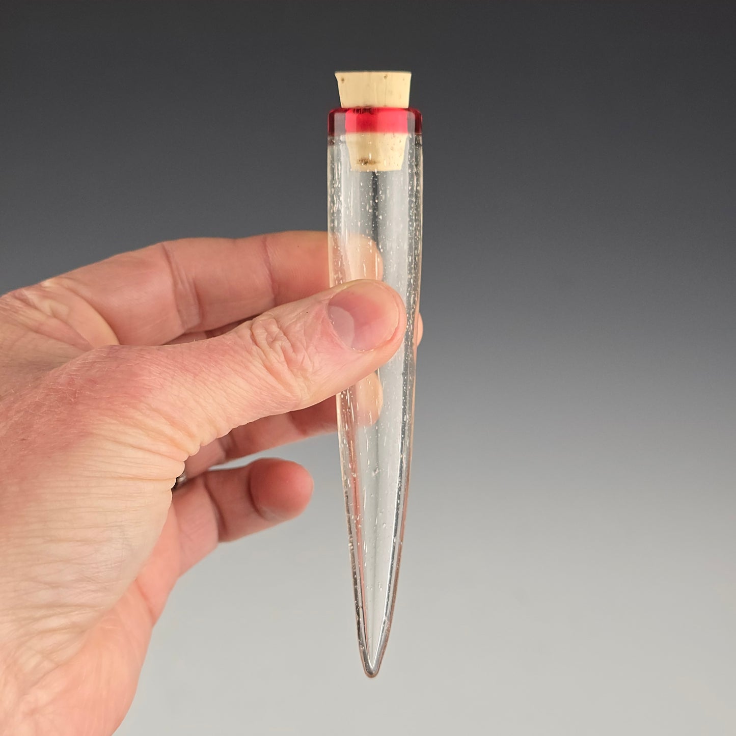 Gold Ruby on UV Lucy: 4"