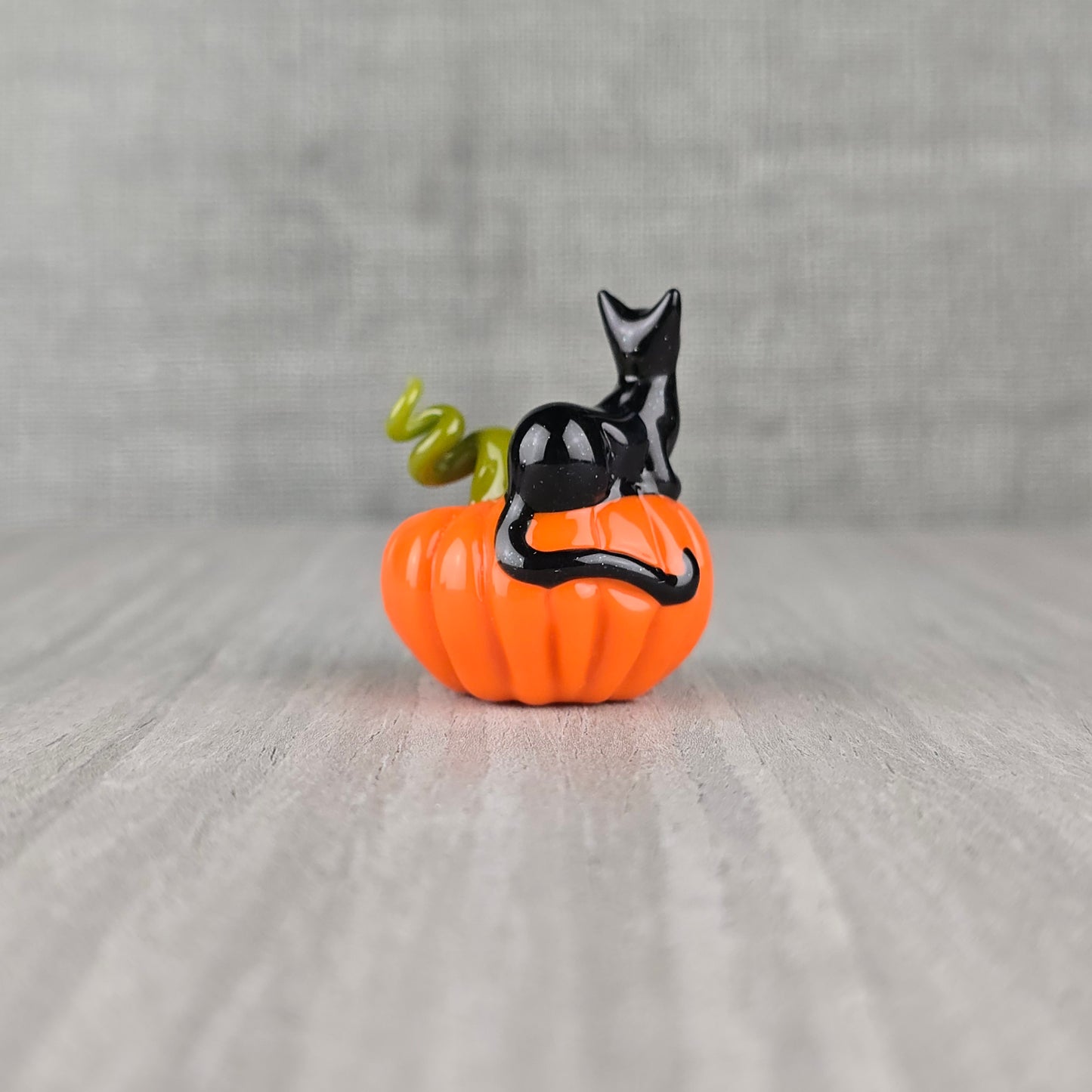 Galaxy & Lava Pumpkin Loaf Trinket