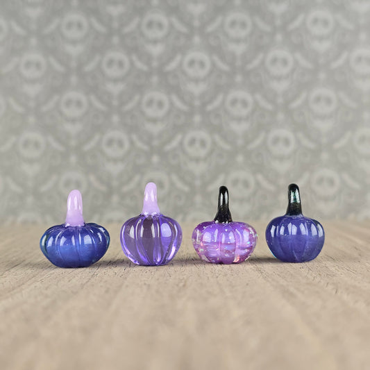 Pumpkin Pendants: Purples
