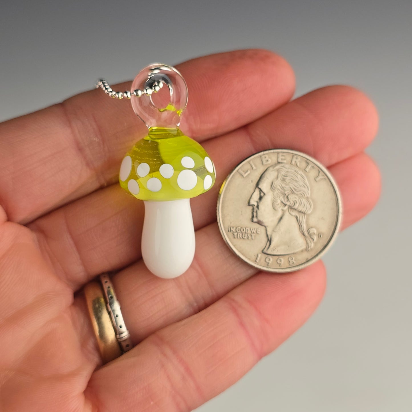 Mushroom: Large UV Yellow