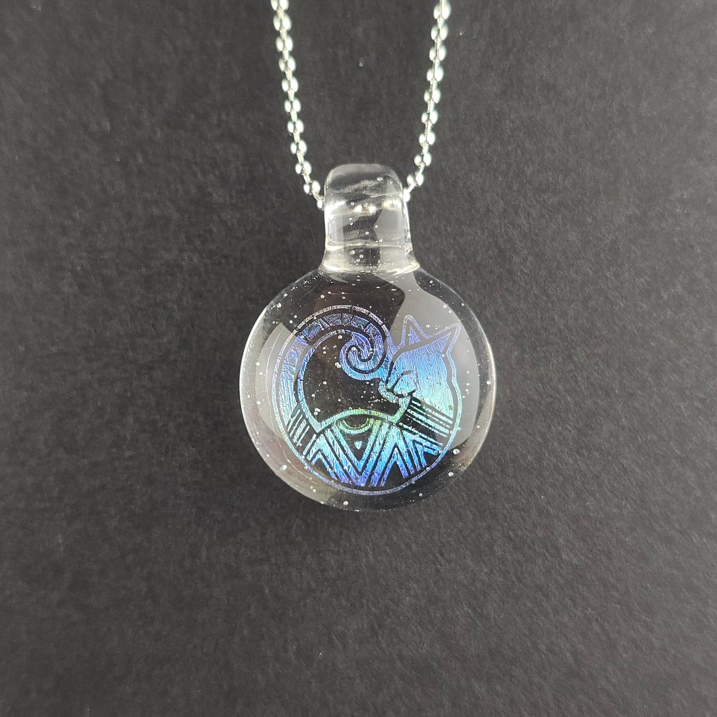 Cool Tones Fade Dichro Aztec Kitty: UV Lucy