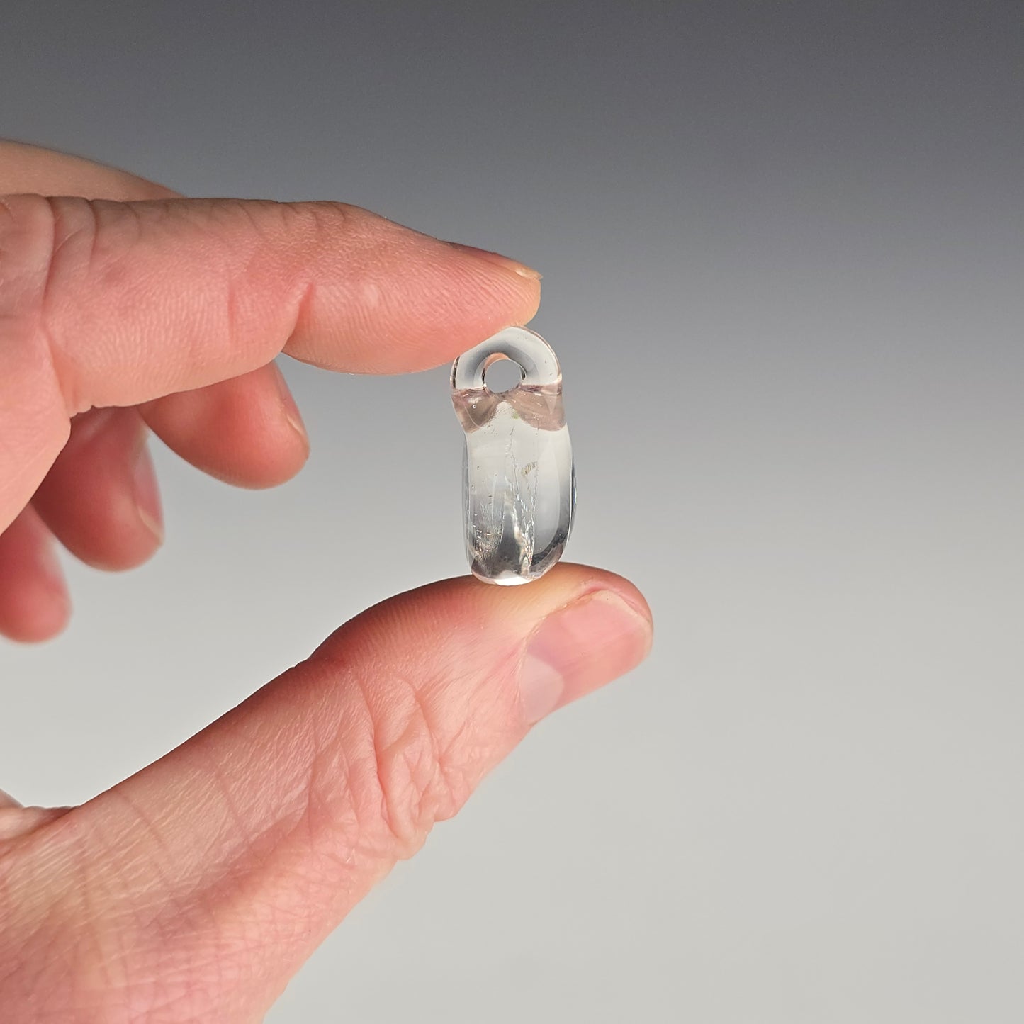 Mini Rainbow Dichro Kitty Face Pentacle: UV Lucy - Impurrrfect