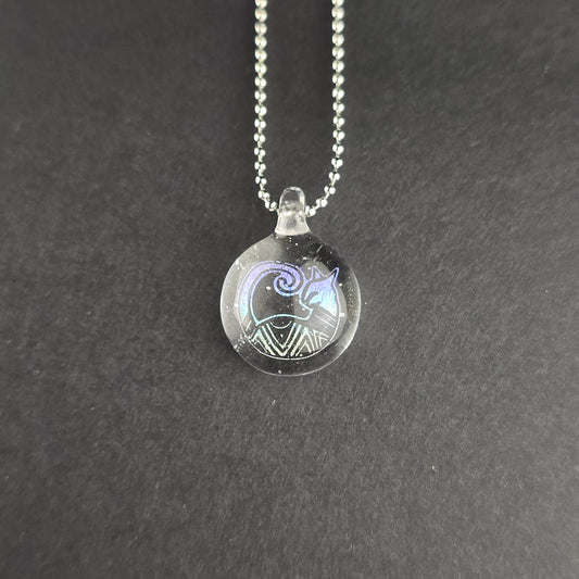 Mini Rainbow Dichro Aztec Kitty: UV Lucy